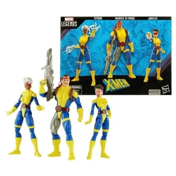 Marvel Legends X-Men Action Figure Set - Storm, Jubilee, Forge