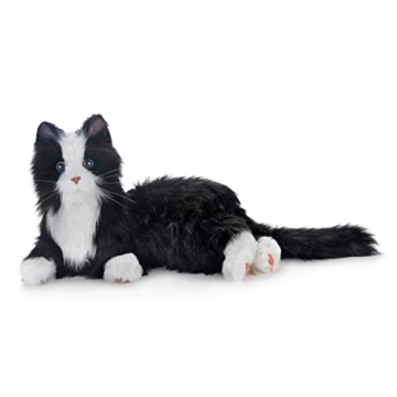 JOY FOR ALL Companion Pet for Seniors - Lifelike Animatronic Cat - Realistic Soft-Touch Fur & Purrin...