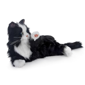 JOY FOR ALL Tuxedo Cat - Realistic Companion for Seniors