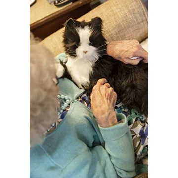 JOY FOR ALL Tuxedo Cat - Realistic Companion for Seniors