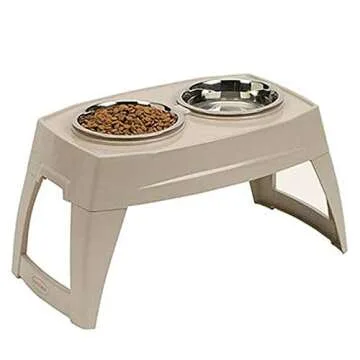 Suncast Elevated Dog Bowls for Comfortable Feeding