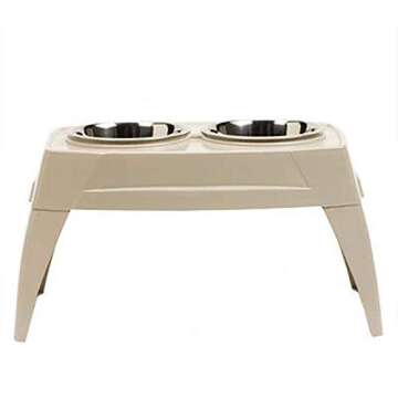 Suncast Elevated Dog Bowls for Comfortable Feeding