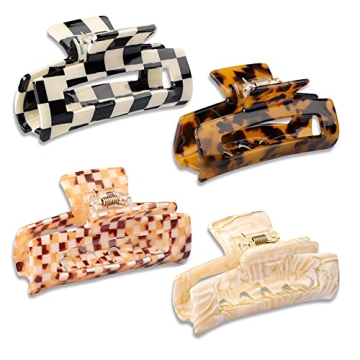Buy Magicsky 4PCS Hair Claw Clips for Stylish Looks