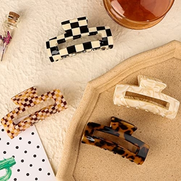 Buy Magicsky 4PCS Hair Claw Clips for Stylish Looks