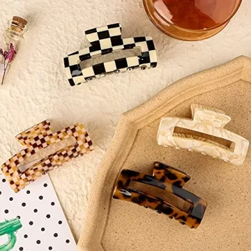 Buy Magicsky 4PCS Hair Claw Clips for Stylish Looks