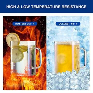 HUAHANGNA Drinking Glasses with Handle Glass Straw 12pcs Set - 20oz Can Shaped Glass Cups, Beer Glasses, Iced Coffee Glasses, Tumbler Cup, Ideal for Milk, Soda, Tea, Water, Gift - Rainbow Collection