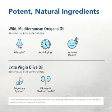 Oreganol P73 - Pure Organic Oregano Oil, 2 Pack of 1 fl oz