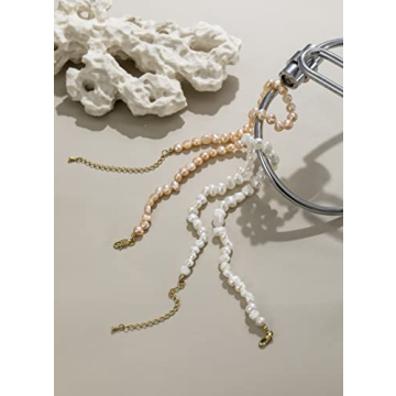 Baroque Pearls Choker Necklace - Elegant Summer Layering Jewelry