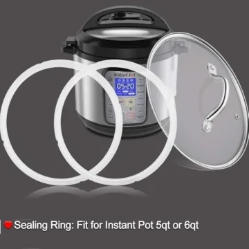 Silicone Sealing Ring for 6qt Instant Pot - 2 Pack