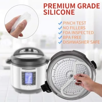Silicone Sealing Ring for 6qt Instant Pot - 2 Pack