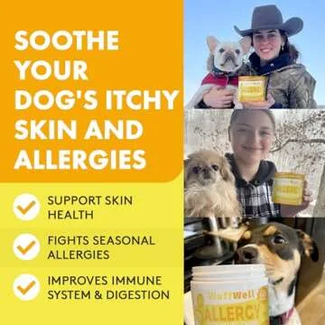 WuffWell Allergy Chews for Dogs – Natural Allergy Relief