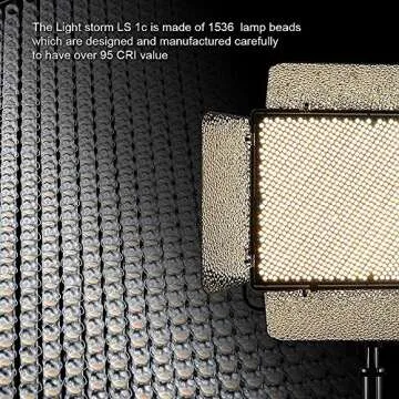 Aputure Light Storm LS 1C Adjustable LED Video Light Panel