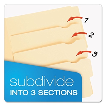 Pendaflex Divide It Up File Folders for Effortless Organization