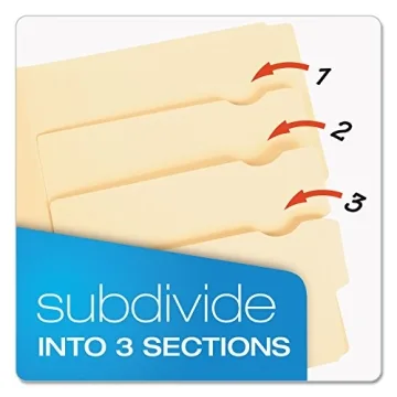 Pendaflex Divide It Up File Folders for Effortless Organization