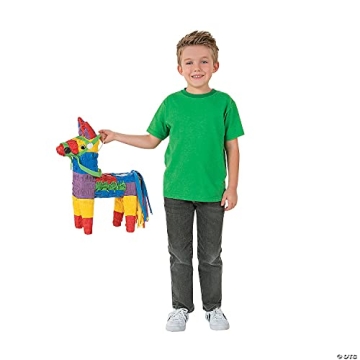 Colorful Donkey Piñata for Cinco de Mayo Festivities