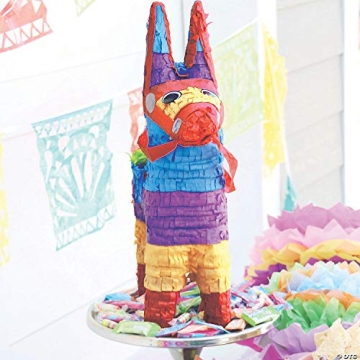 Colorful Donkey Piñata for Cinco de Mayo Festivities