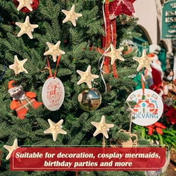 18 Pcs Starfish Hair Clips Mermaid Beach Accessories