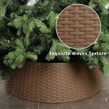 Blissun Christmas Tree Ring 28.5" Extra Large Tree Collar