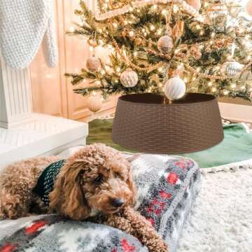 Blissun Christmas Tree Ring 28.5" Extra Large Tree Collar