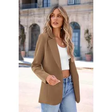 PRETTYGARDEN Women's Casual Blazers for Office Wear