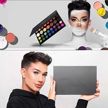 james charles palette make up Inner Artist 39 Colors Pressed Eye Shadow SET