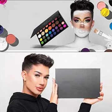 james charles palette make up Inner Artist 39 Colors Pressed Eye Shadow SET