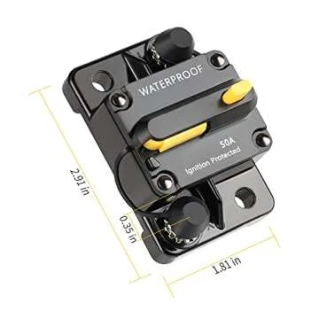 50 Amp Breaker - Waterproof Circuit Protection for RVs