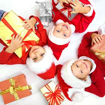 MIAHART 50 Sheets Tissue Paper Bulk 20X14 Inch Metallic Gift Wrap Paper Gift Wrapping Accessory Wrap for Wedding Birthday Party Favor Decor DIY Fringes Shredded Fill Confetti (Mix Color)