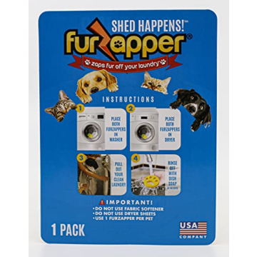FurZapper Pet Hair Remover Efficient Laundry Tool