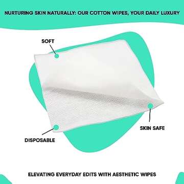 Perfect Stix - 4x4 Aesthetic Wipe 200 4x4 Esthetic Wipe 200 Esthetic Wipes, 4" x 4" (Pack of 200)