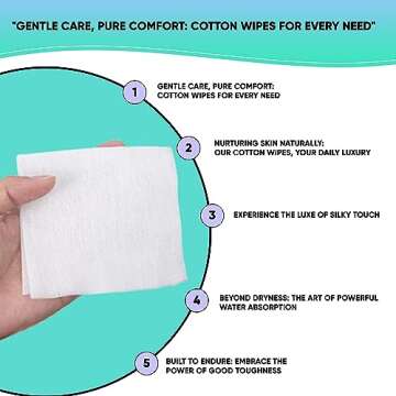 Perfect Stix - 4x4 Aesthetic Wipe 200 4x4 Esthetic Wipe 200 Esthetic Wipes, 4" x 4" (Pack of 200)