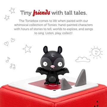 Tonies Favorite Children's Songs: Halloween & Spooky Songs Audio Toy Figurine