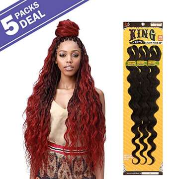 Bobbi Boss Synthetic Hair Braids 28" - Multi Pack Deals