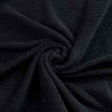 Personalized Custom Monogrammed Black Hand Towels Set - 2 Piece, Soft & Absorbent 100% Cotton - Perfect for Gifts, Home, Bathroom, Spa, or Kitchen - Wheat Design with Letter 'S' in Black Thread