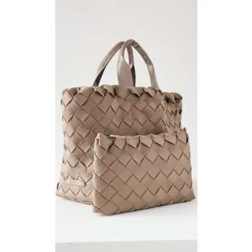 Naghedi Women's Tangier Medium Tote, Cashmere, One Size