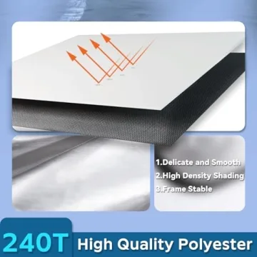 PAIMOHO Honda Accord Sunshade - UV Protection & Easy Storage