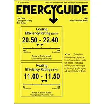 Cooper & Hunter 5 Zone 9000 9000 12000 12000 12000 BTU Multi Zone Ductless Mini Split Air Conditioner Heat Pump Full Set with 25ft Installation Kits