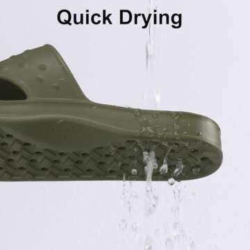 shevalues Shower Shoes Quick Drying Comfortable Sandals
