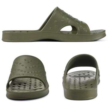 shevalues Shower Shoes Quick Drying Comfortable Sandals