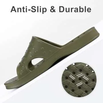shevalues Shower Shoes Quick Drying Comfortable Sandals