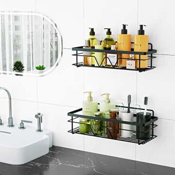 Vtopmart Shower Caddy Set for Modern Bath Organization