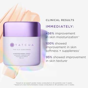Tatcha The Silk Sunscreen | Broad Spectrum SPF 50 PA++++, Weightless, Hydrating Mineral Sunscreen, 50 ml | 1.7 oz | OLD PACKAGING