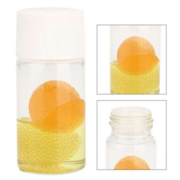 ZJchao Eyelash Extension Tweezers Cleaning Tool with Liquid Remover and sponge ball eyelash curler c...