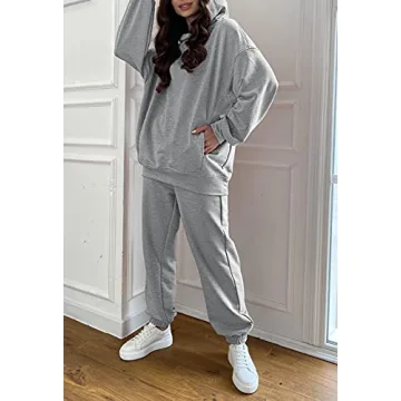 Fixmatti Women's Hoodie Tracksuit for Comfort and Style