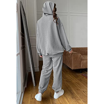 Fixmatti Women's Hoodie Tracksuit for Comfort and Style