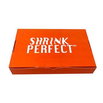 Clear Perforated Shrink Band for 8 Ounce Tall Jars, 4 Ounce Short Jars, Regular Mouth Mason Jars Fits 2 1/2" - 2 3/4" Jars (100 Pack)