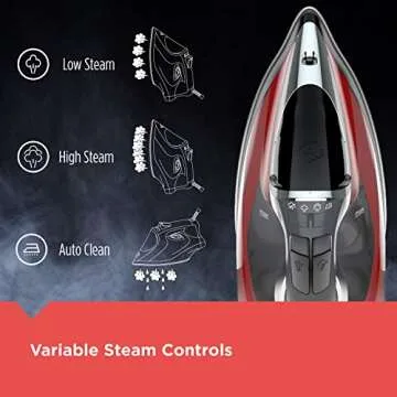 BLACK+DECKER D3500 Advanced Iron for Safe and Quick Ironing