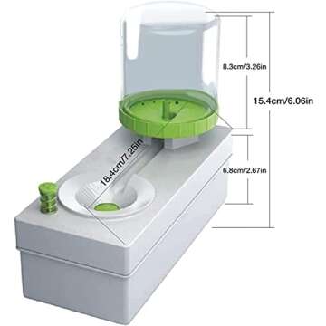 Brush Rinser Set Electric Cleaner Machine For Paint Brush, Makeup Brush, Running Water Circulation Paint Brush Rinser, Art Supplies for Acrylic and Water-Based Paint Cleaning Tools