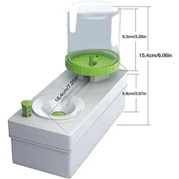 Brush Rinser Set Electric Cleaner Machine For Paint Brush, Makeup Brush, Running Water Circulation Paint Brush Rinser, Art Supplies for Acrylic and Water-Based Paint Cleaning Tools