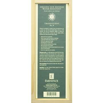 Eminence Sun Defense Minerals SPF 30, # 0 Translucent, 8 Gram